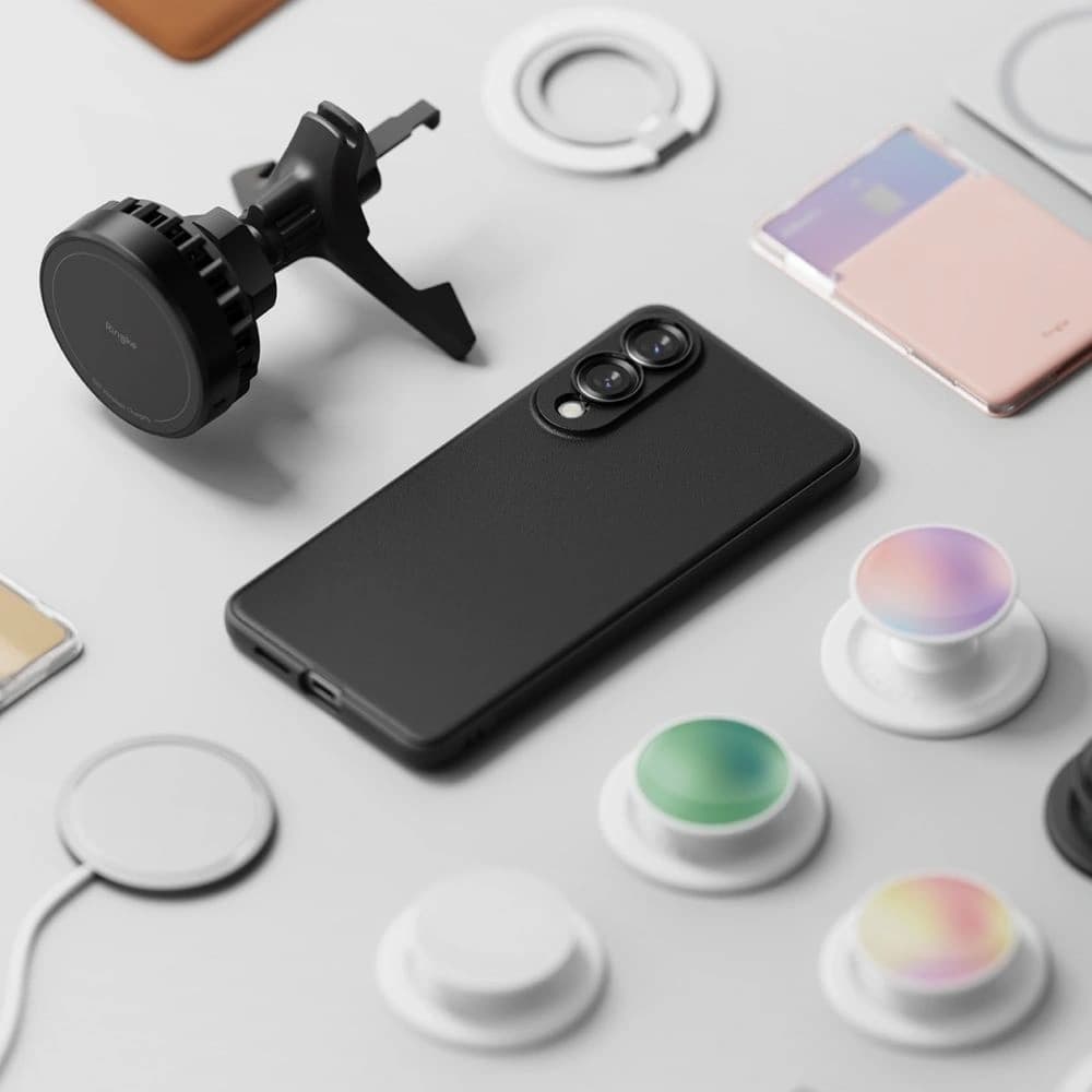 Etui Ringke Onyx Magnetic MagSafe Samsung Galaxy S25 Edge Black - 7