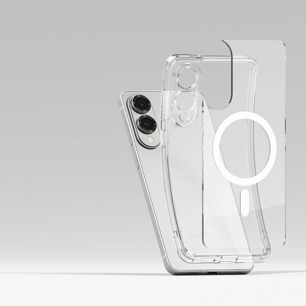 Ringke Fusion Magnetic MagSafe Samsung Galaxy S25 Edge Klar - 5