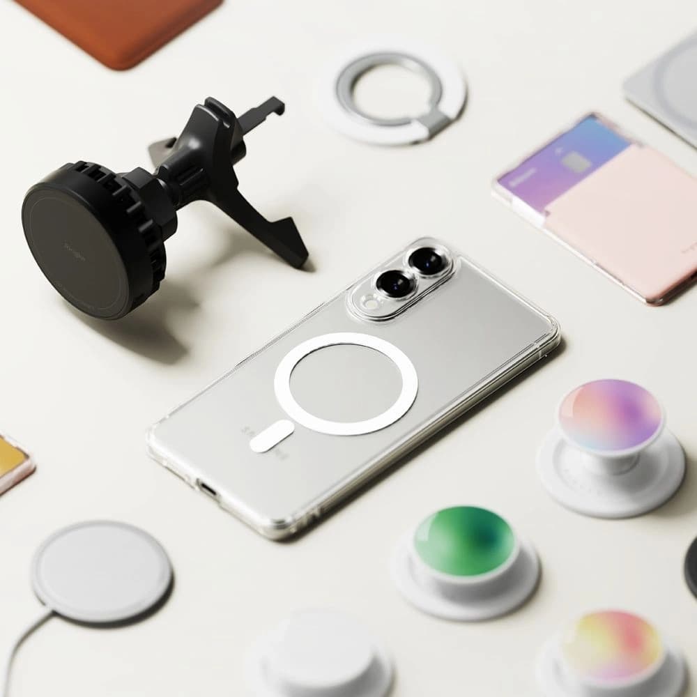 Ringke Fusion Magnetic MagSafe Samsung Galaxy S25 Edge Klar - 7