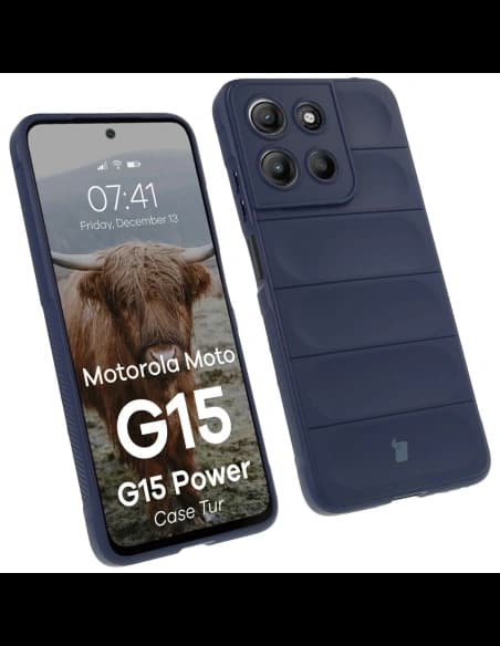 Bizon pouzdro Tur Motorola Moto G15 / G15 Power námořnická modř