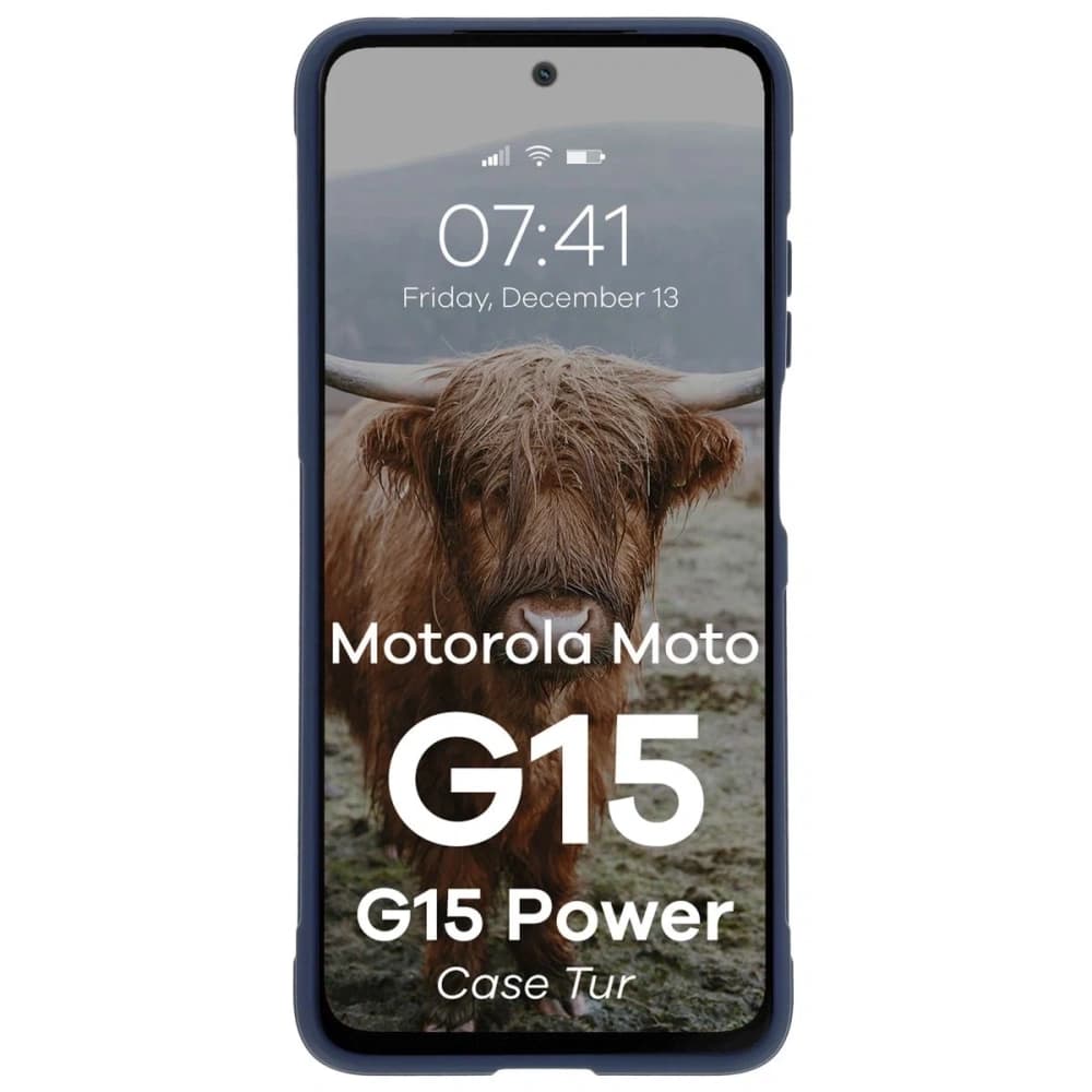 Bizon pouzdro Tur Motorola Moto G15 / G15 Power námořnická modř - 5