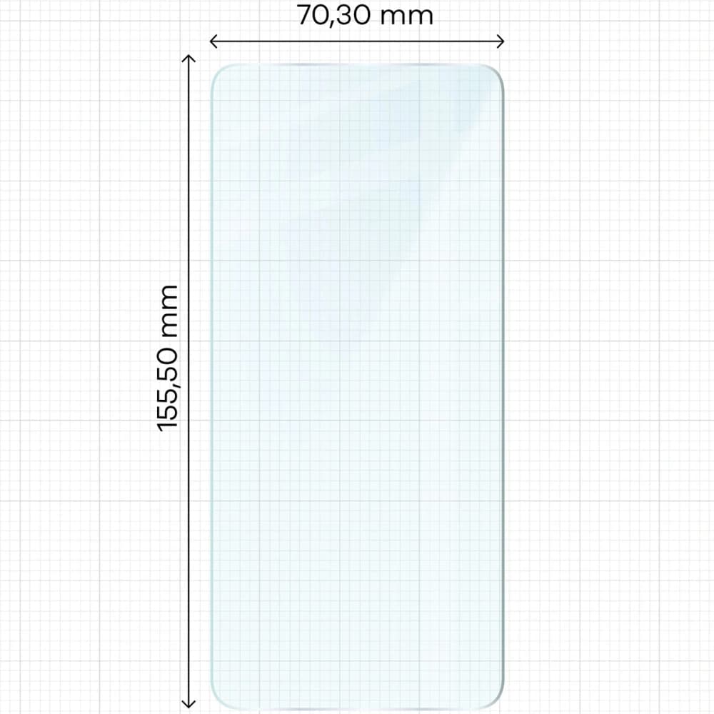 Bizon Clear 2 csomag 3x edzett üveg + 1x lencsevédő Xiaomi Poco F7 Pro - 2