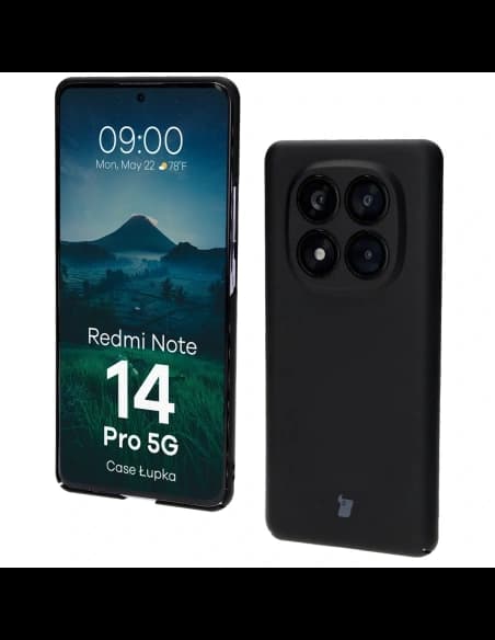 Caz Bizon Lupka Xiaomi Redmi Note 14 Pro 5G negru