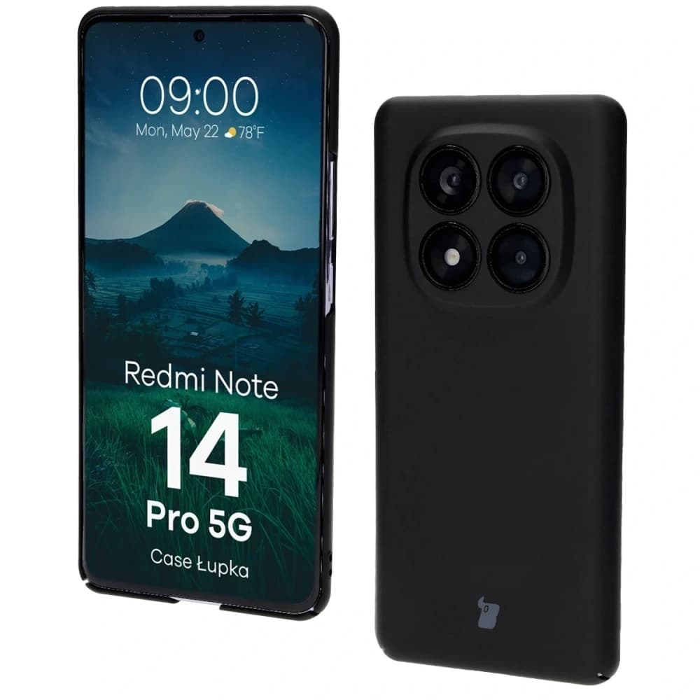 Bizon Case Lupka Xiaomi Redmi Note 14 Pro 5G schwarz