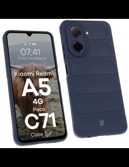 Bizon Case Tur Xiaomi Redmi A5 4G / POCO C71 4G marineblau