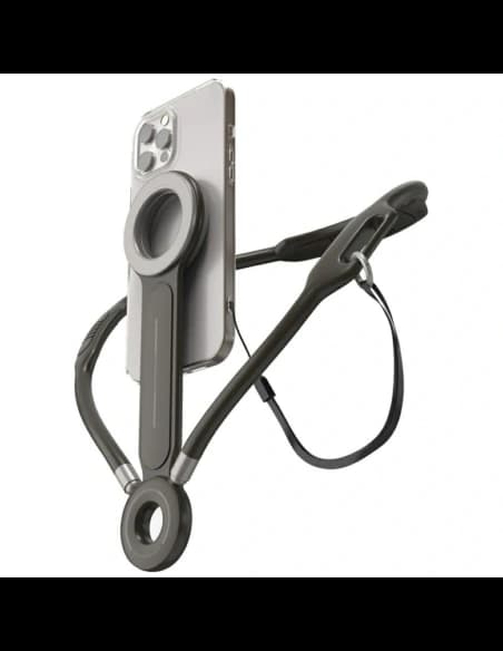 4smarts POV Magnetic Neck Holder for Smartphones Anthracite