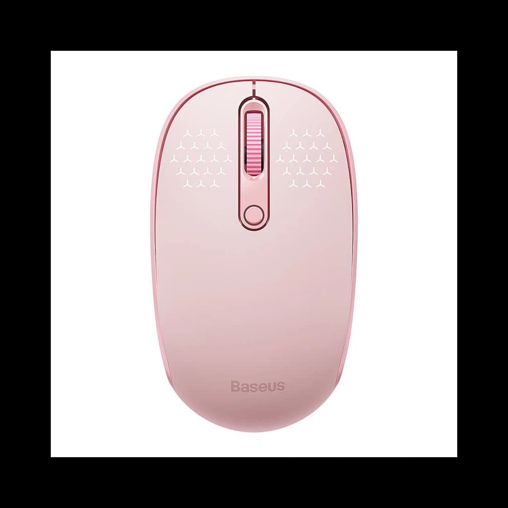 Baseus F01B Tri-Mode Wireless Mouse 2.4G BT 5.0 1600 DPI (pink) - 2