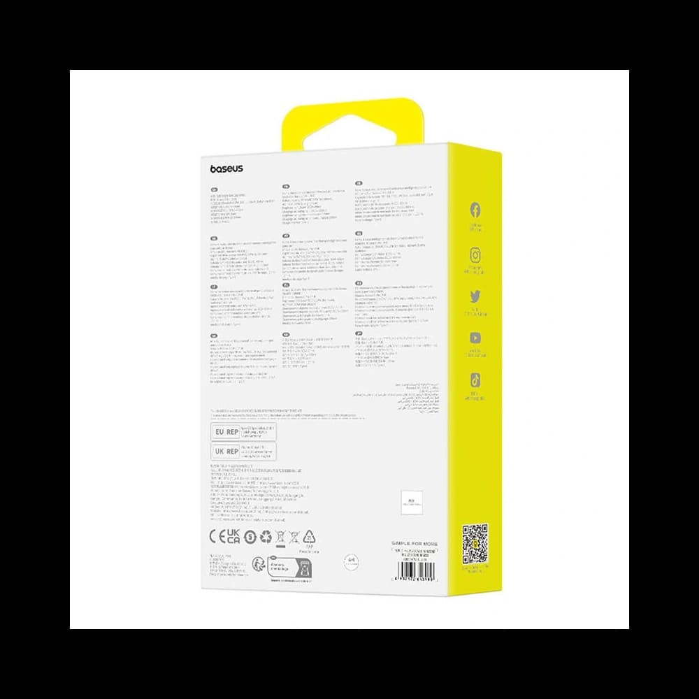 Baseus CM10 Intelligent Wireless Earphone (Black) - 9