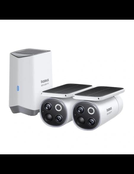 Baseus S1 Pro 3K Dupla Kültéri Kamera (fehér)