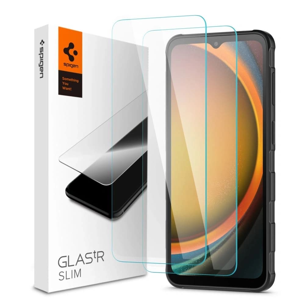 Spigen GLAS.tR Slim Samsung Galaxy Xcover 7 / 7 Pro Átlátszó [2 CSOMAG] - 1