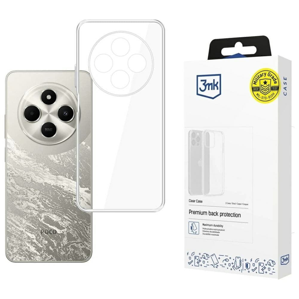 3MK Clear Case POCO C75 - 1