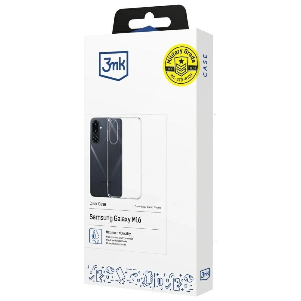 Husa transparentă 3MK pentru Samsung Galaxy M16 5G - 9