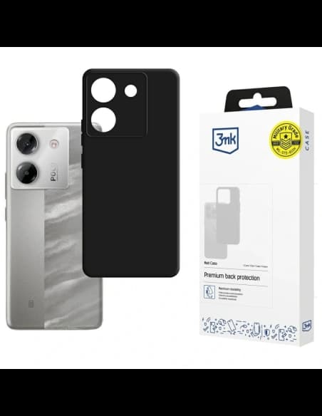 3MK Matt Case POCO M7 Pro 5G fekete