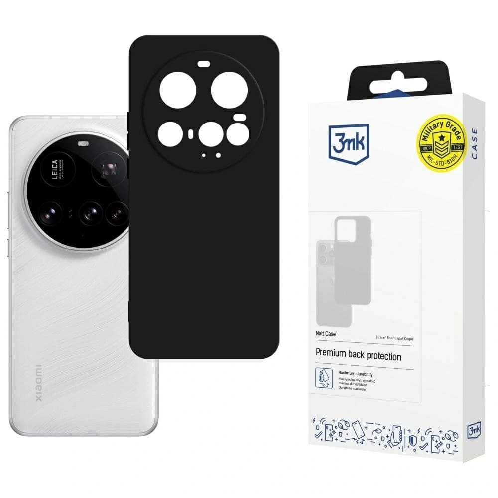3MK Matt Case Xiaomi 15 Ultra black