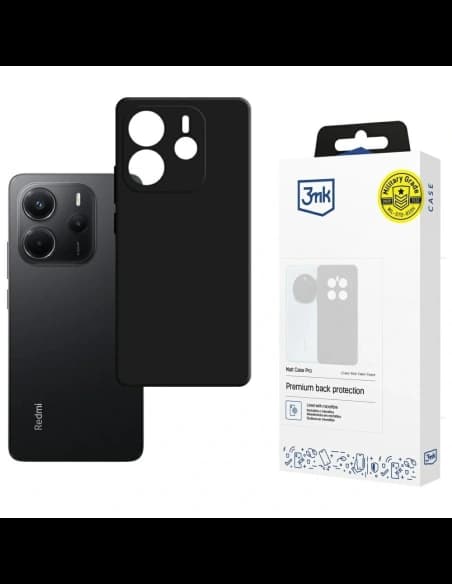 3MK Matt Case Pro Xiaomi Redmi Note 14 4G černá