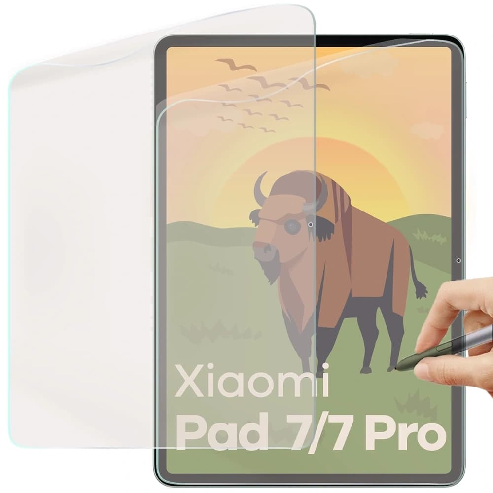 BIZON Skleněná Tab Filmu Slunce Xiaomi Pad 7 / 7 Pro [2 BALENÍ] - 1