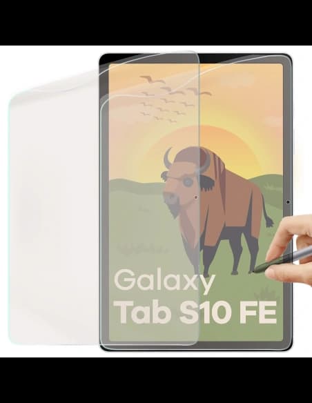 BIZON Glass Tab Film Sun Samsung Galaxy Tab S10 FE [2 PACK]