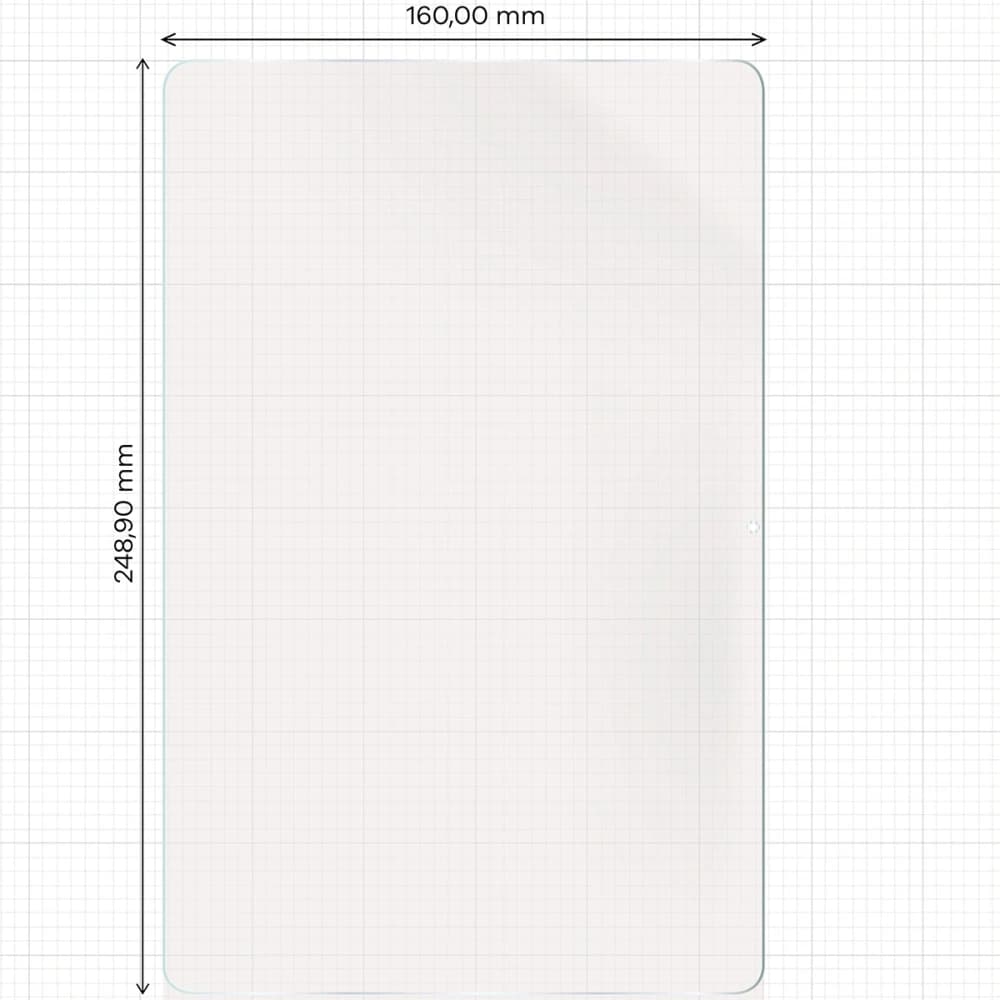 BIZON Glass Tab Film Sun Samsung Galaxy Tab S10 FE [2 PACK] - 2