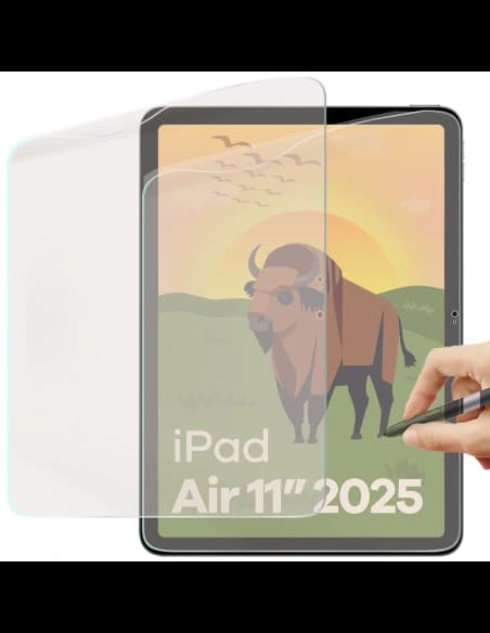 BIZON Üveg Tab Film Nap Apple iPad Air 13" 2024 / 13" 2025 [2 CSOMAG]