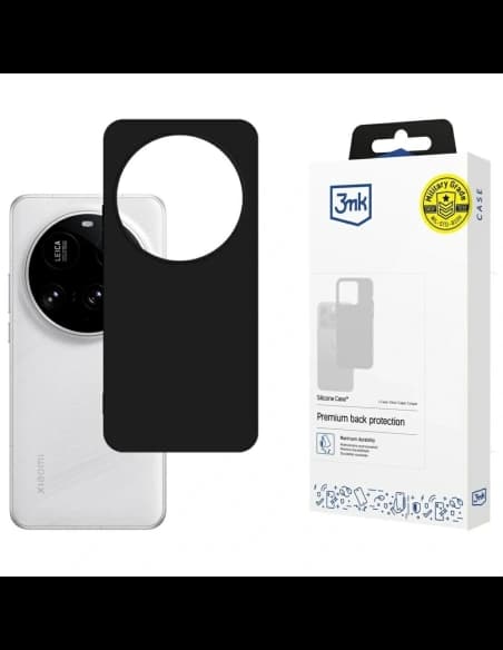 3MK Silicone Case Xiaomi 15 Ultra black