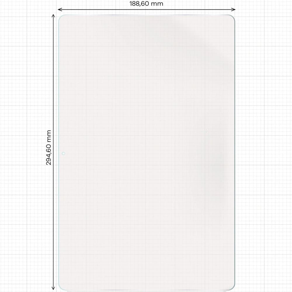 Bizon Glass Tab Film Soare Samsung Galaxy Tab S10 FE+ Plus [2 PACHET] - 2