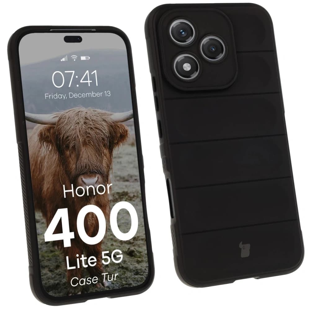 Bizon Case Tur Honor 400 Lite 5G fekete - 1
