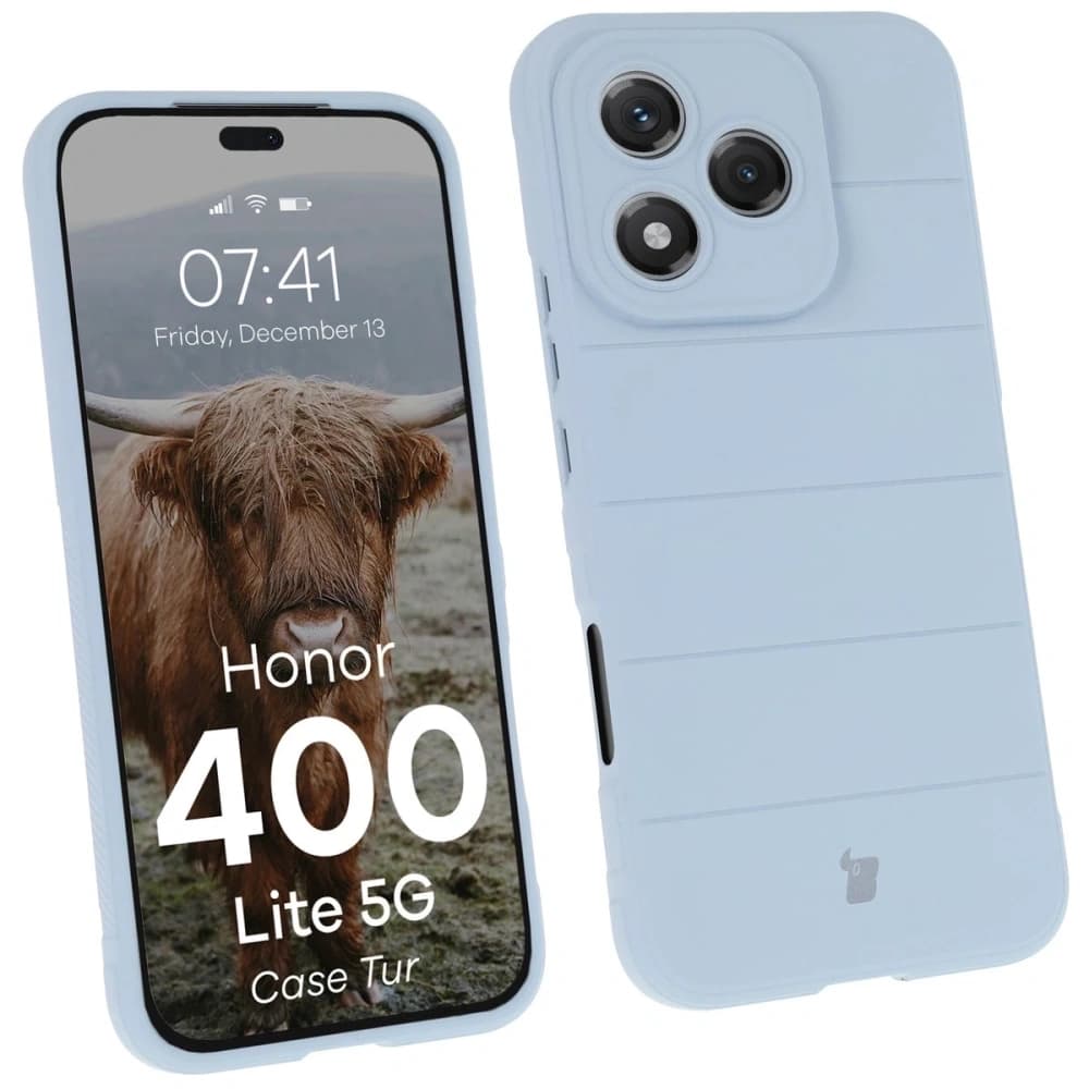 Bizon Case Tur Honor 400 Lite 5G albastru deschis - 1