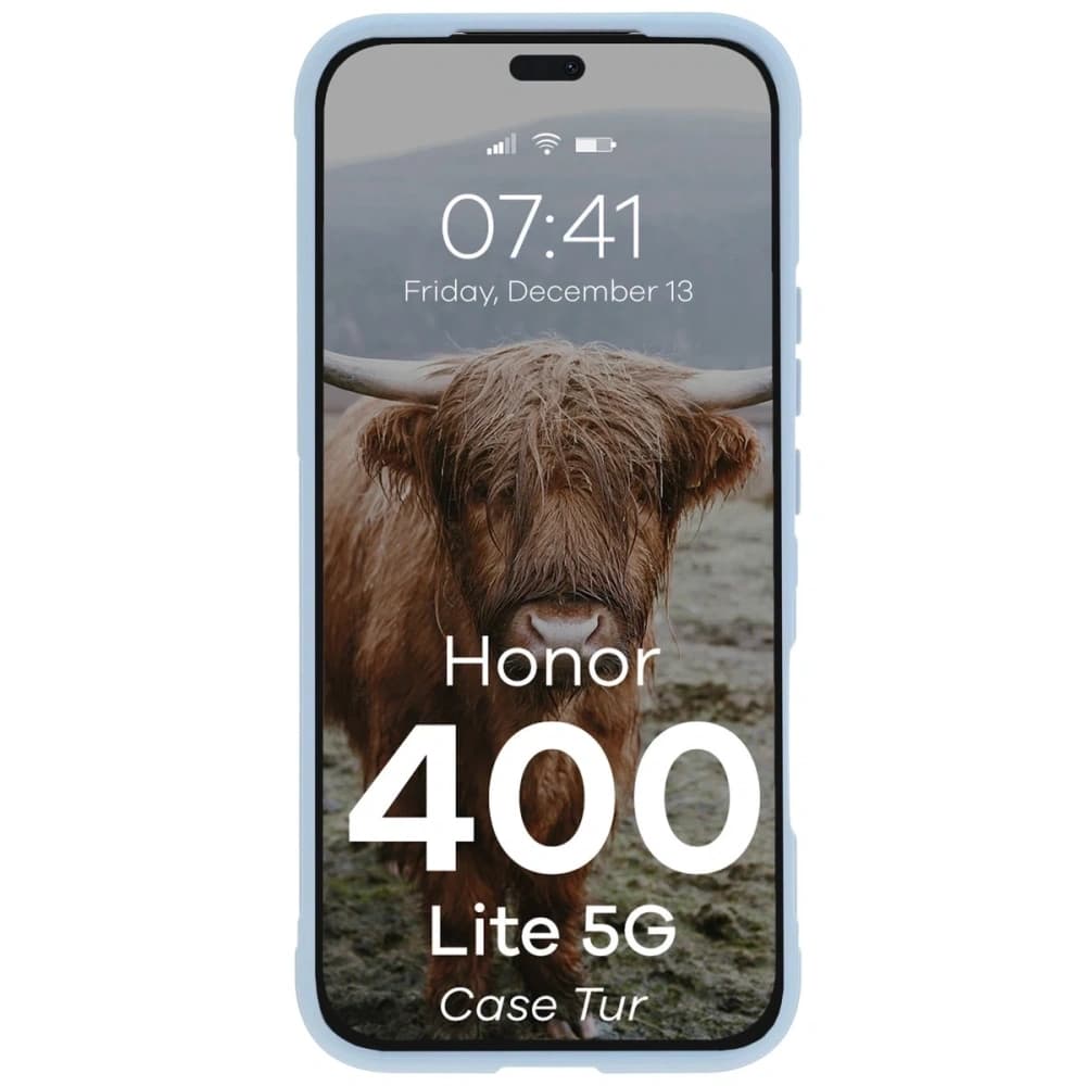 Bizon Case Tur Honor 400 Lite 5G albastru deschis - 5