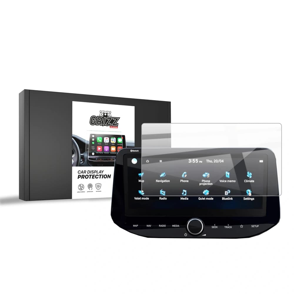 Folia ceramiczna GrizzGlass CarDisplay Protection do Hyundai i30 10,25" Facelift 110x256mm (2024-2025) - 1