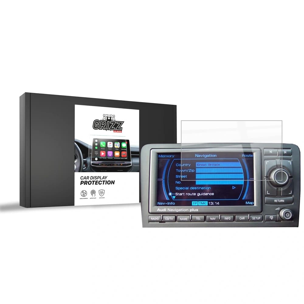 Ceramic GrizzGlass CarDisplay Protection Audi A4 B6 RSN-E 6,5" (2000-2004) - 1