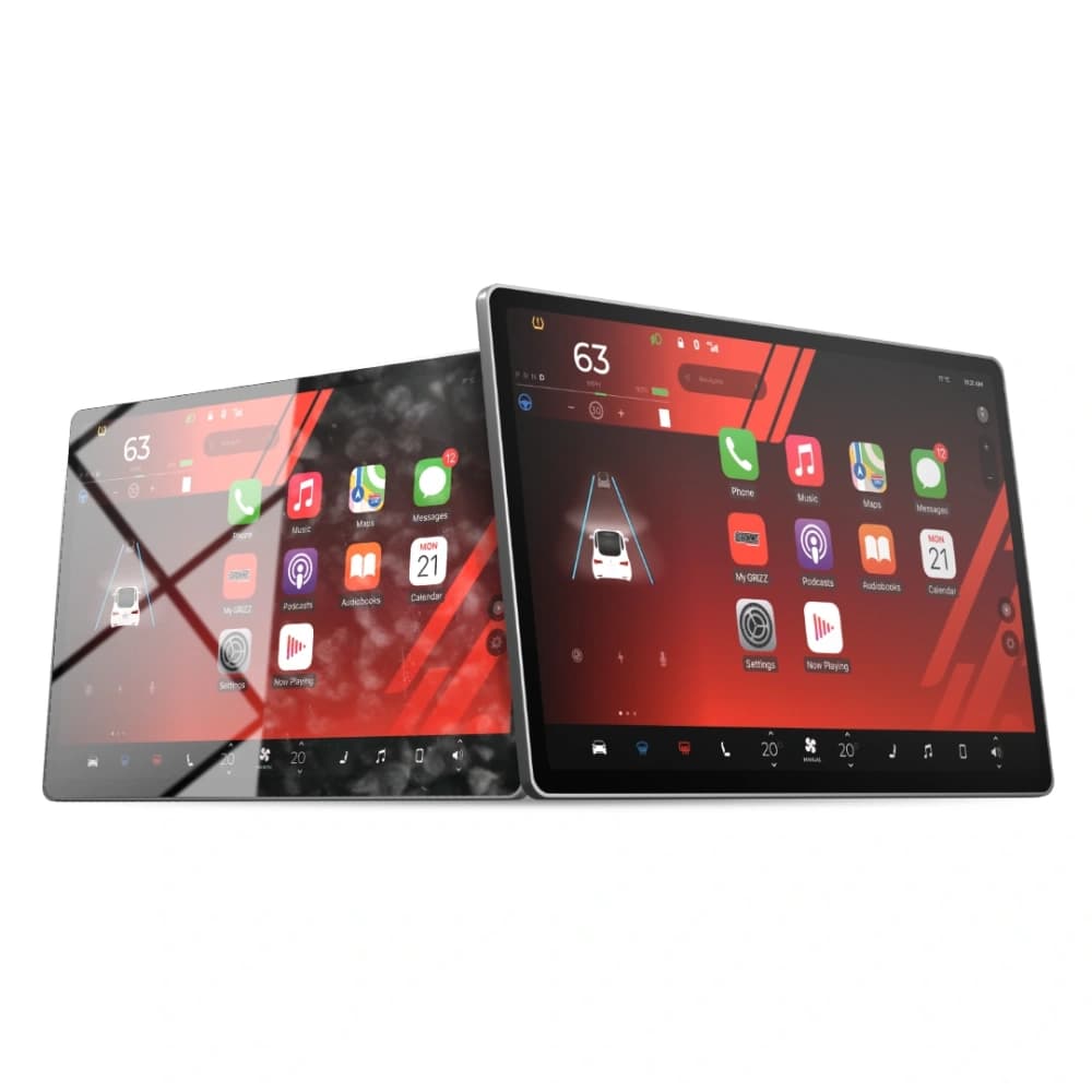 Folia matowa GrizzGlass CarDisplay Protection do Android Radio Toyota RAV4 (2013-2019) - 10