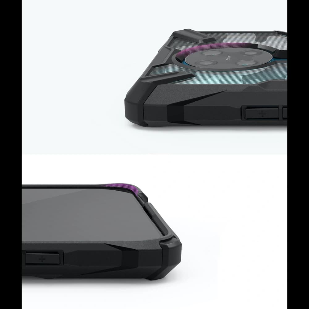 Ringke Tasche Fusion-X Pocophone F2 Pro/Redmi K30 Pro Schwarz - 5