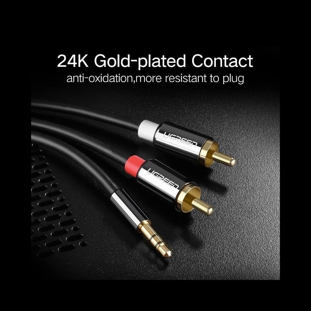 UGREEN 3,5mm Jack to 2RCA (Cinch) Cable 1.5m
 - 4