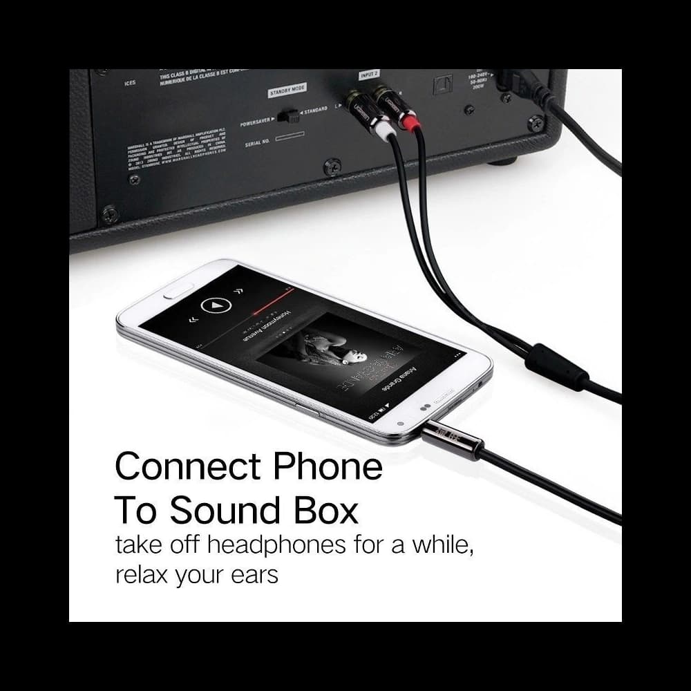 UGREEN 3,5mm Jack to 2RCA (Cinch) Cable 1.5m
 - 6