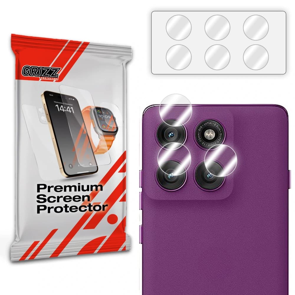 GrizzGlass HybridGlass Camera Motorola Edge 60 Pro