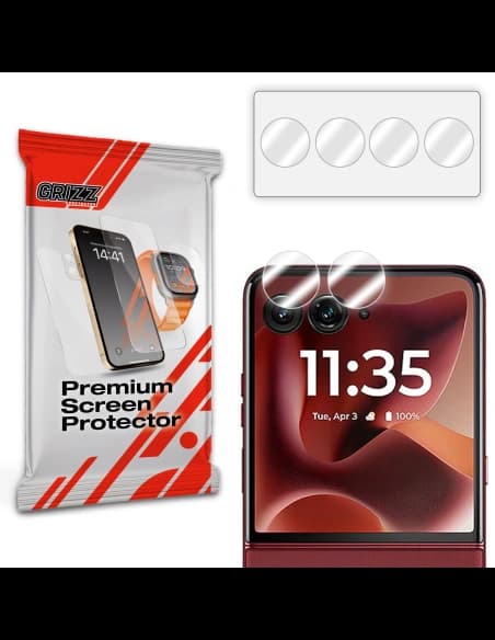 GrizzGlass HybridGlass Cameră Motorola Razr 60 Ultra