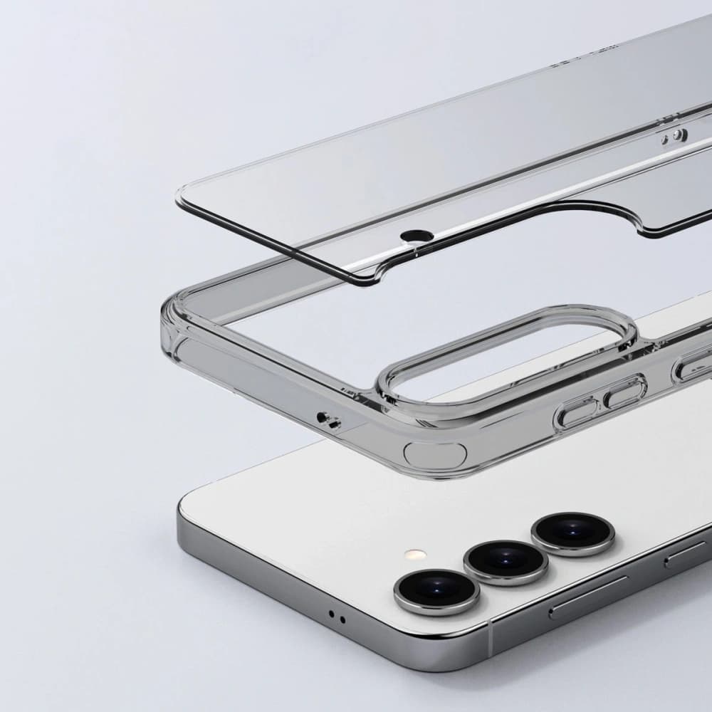 Bizon Case Halo Samsung Galaxy S25 kouřově černá - 2