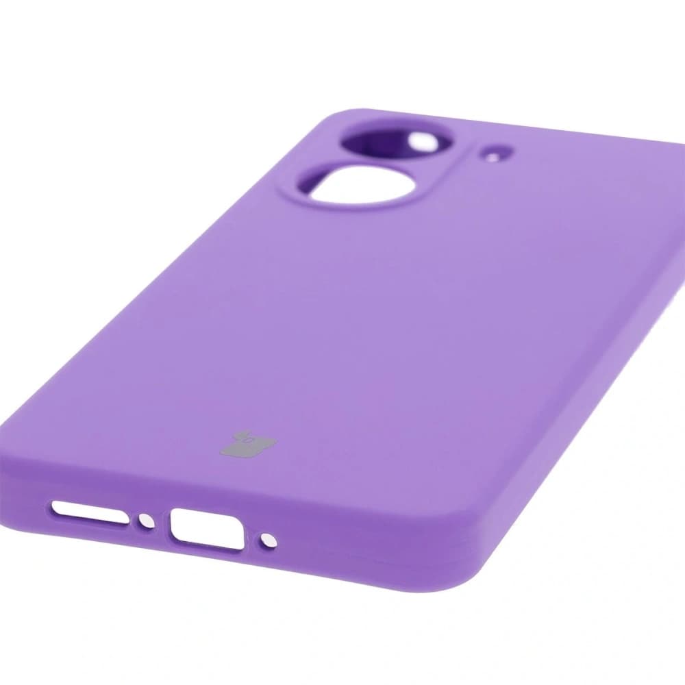 Husă moale Bizon pentru Xiaomi POCO X7 Pro, violetă - 3