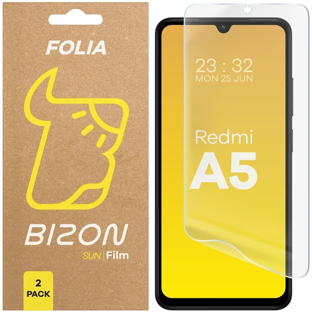 Bizon skleněná fólie na slunce Xiaomi Redmi A5 4G [2 BALENÍ] - 1