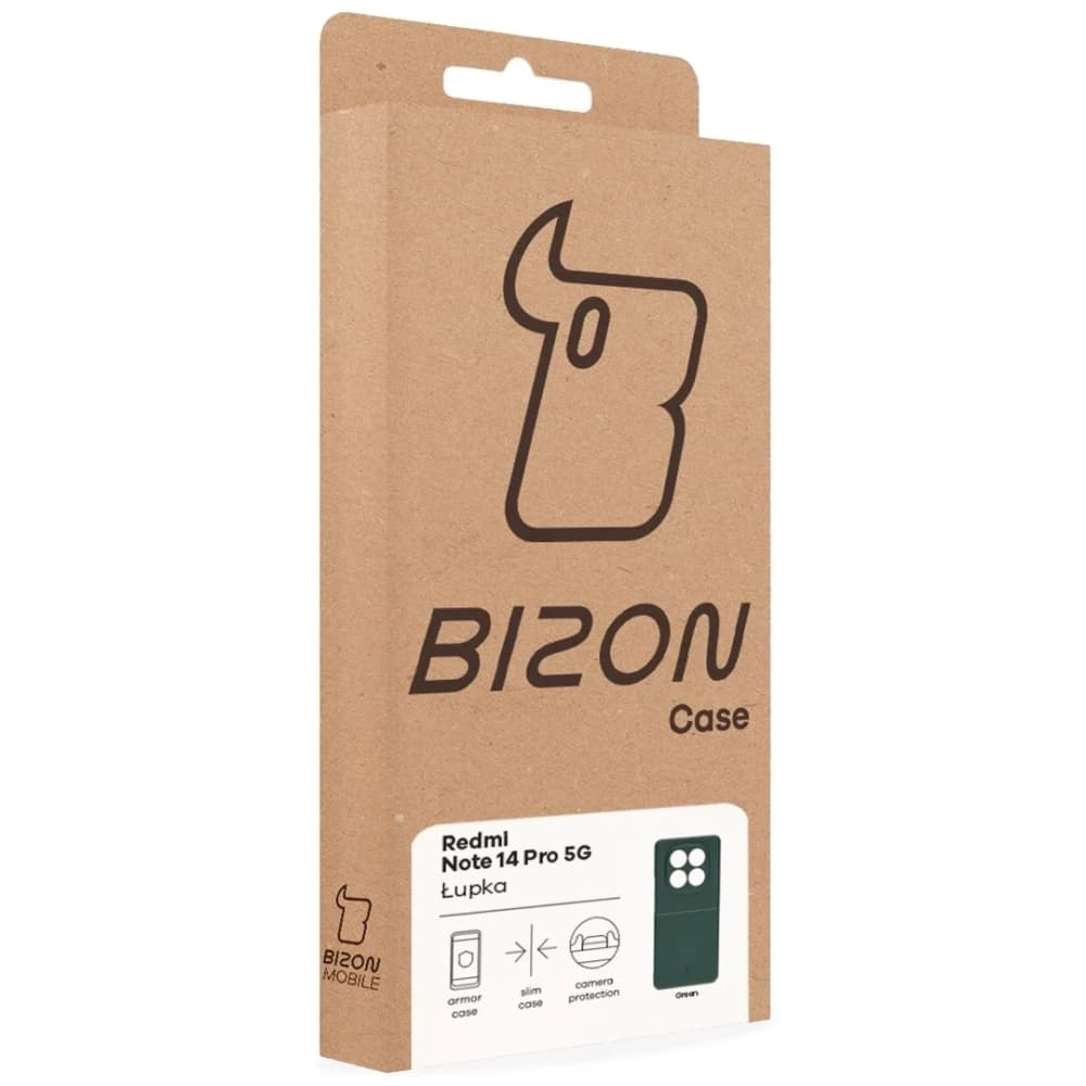 Carcasă Bizon Lupka Xiaomi Redmi Note 14 Pro 5G verde - 6