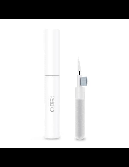 Zestaw czyszczący Tech-Protect CS02 Cleaner Set 3in1 For Earphone White