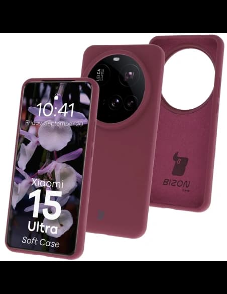 Bizon Soft Case Xiaomi 15 Ultra dark purple