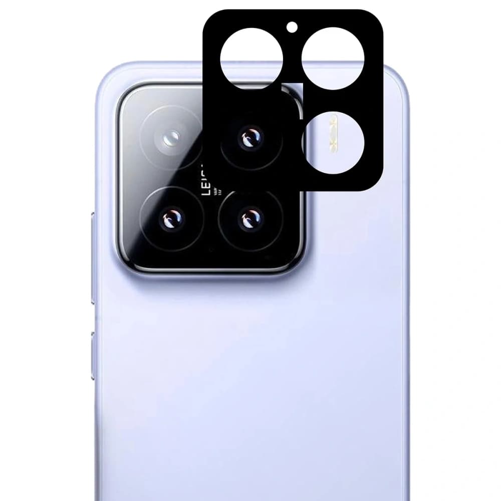 Bizon Edge 2 Pack 2x gehärtetes Glas + Linsenschutz für Xiaomi 15 - 5