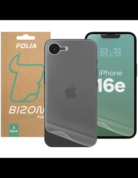 Bizon Glass Hydrogel Pack Apple iPhone 16e