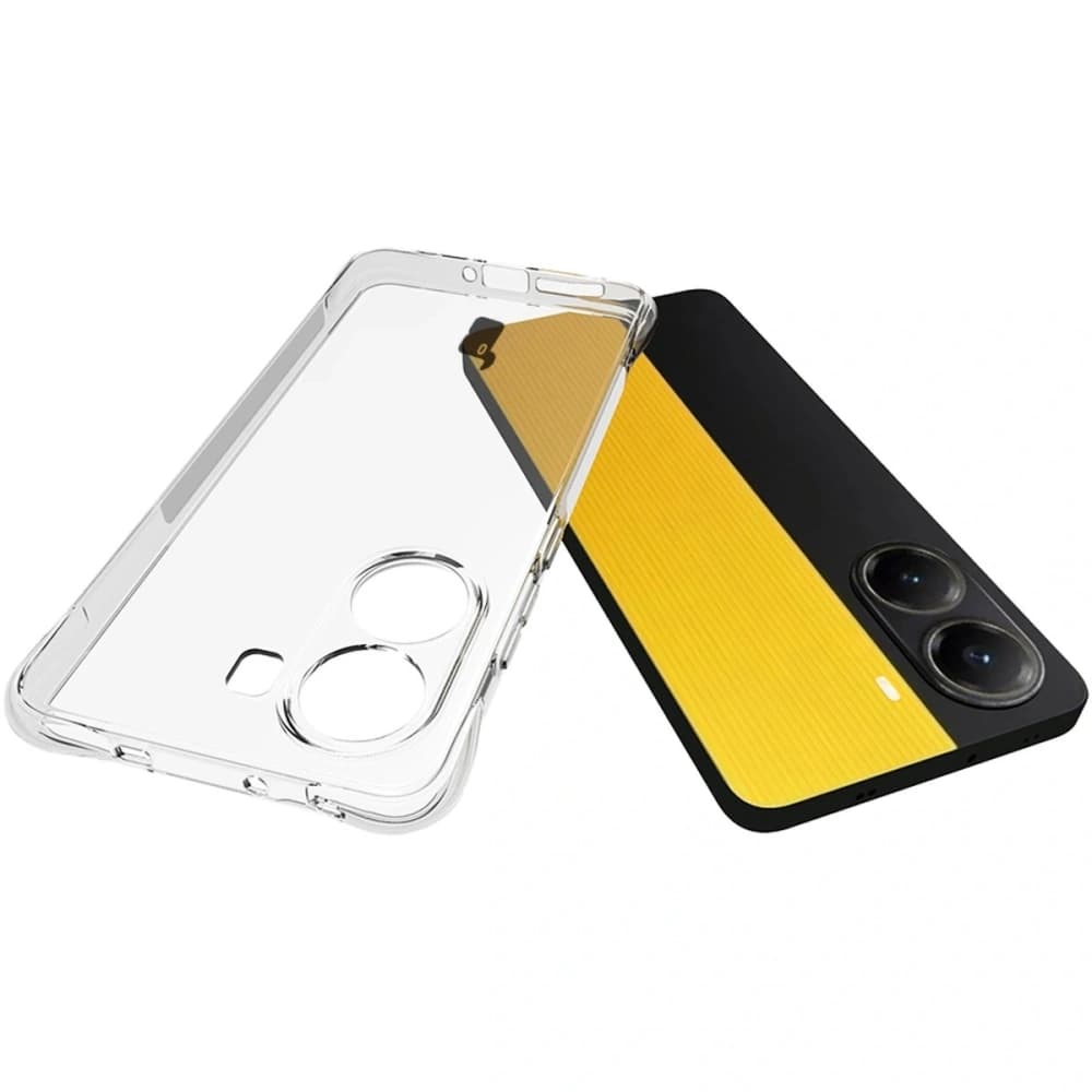 Bizon Case Clear Pack Hülle + 2x Displayschutzglas Xiaomi POCO X7 Pro - 5