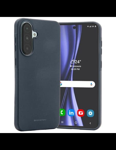 Etui Mercury Soft do Samsung Galaxy A56 granatowy
