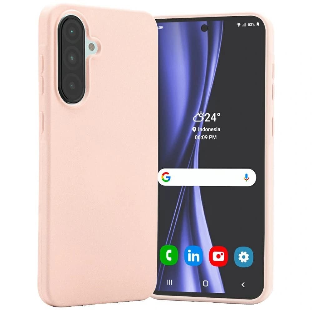 Mercury Soft Case Samsung Galaxy A56 rosa sandfarben - 1