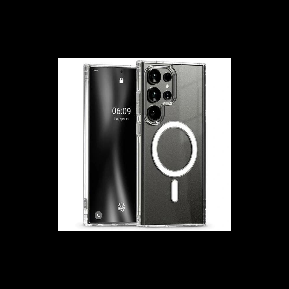 Carcasă transparentă Mercury MagSafe Jelhard pentru Samsung Galaxy S24 Ultra