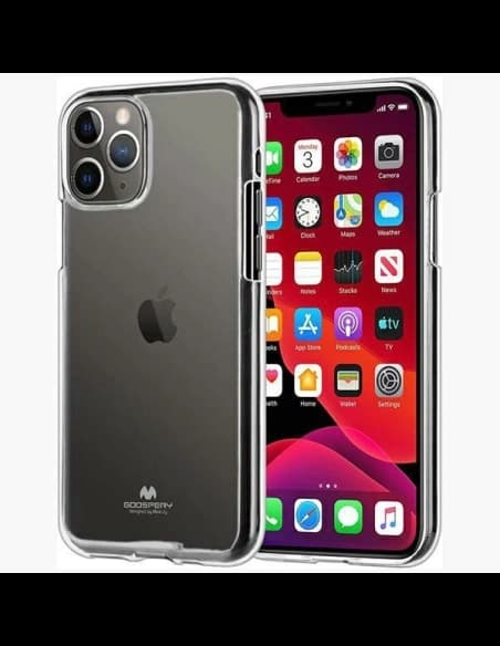 Mercury Jelly Clear Case für Apple iPhone 14 / 13 klar