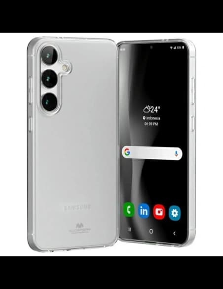 Mercury Jelly Átlátszó Tok Samsung Galaxy S24 FE átlátszó